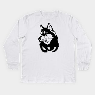 Dog Kids Long Sleeve T-Shirt